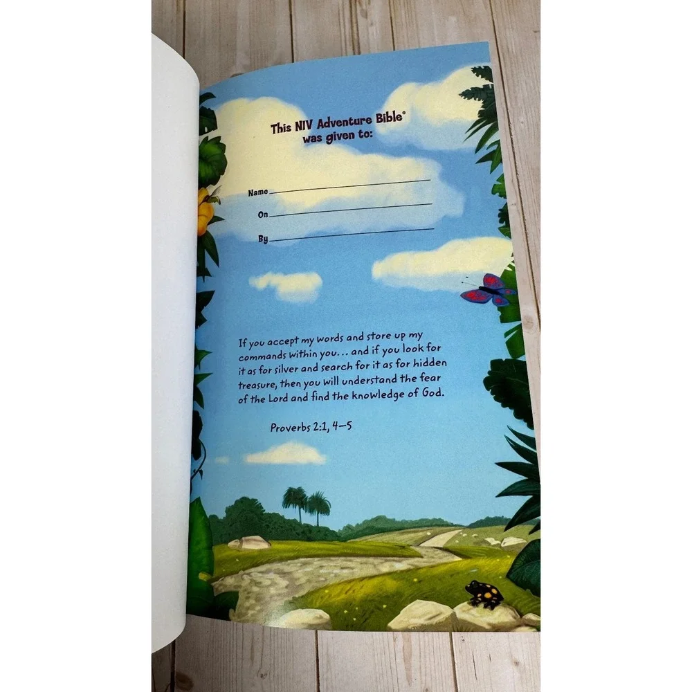 NIV Adventure Bible Lawrence O. Richards 2013 Full Color Kids Zonderkidz